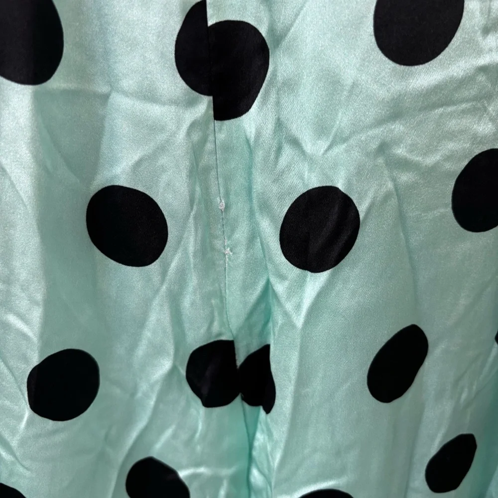 Olivia Rubin Marley Dress Silk Polka Dot Long Sleeve - Picture 11 of 13